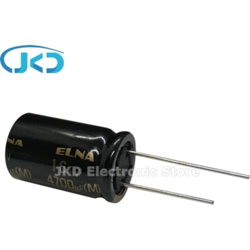 10PCS NEW ELNA RA3 16V4700UF 16X25MM Audio Electrolytic Capacitor 4700uF16V 85℃ RA3 Series 4700uF16V 100% ORIGINAL