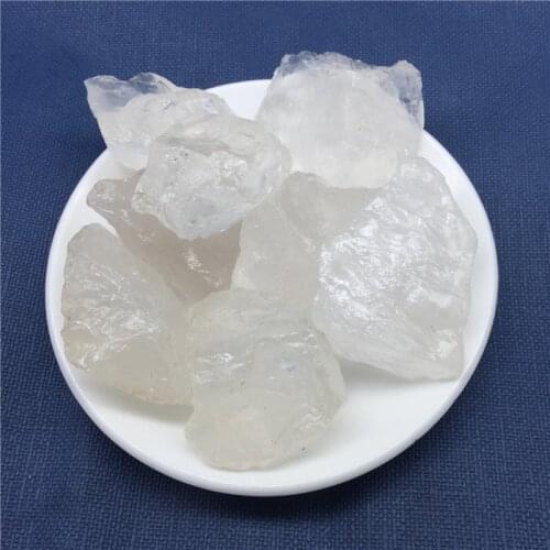 100g Natural White crystal Tumbled Stone Rock Quartz Rough Minerals Specimen Gemstone Reiki Chakra Decor gift