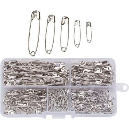220pcs Safety Pins Brooch Pins Jewelry Pin for Jewelry Making Supplies Accessories DIY Needle Pins Sewing Supplies