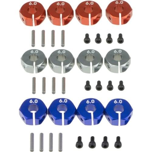 4PCS Locking hexagonal coupling (12*5*6) 6mm thick For RC Model Car