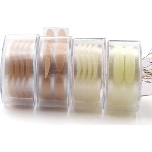 600PCS/Pack Makeup Clear Gray Beige Eyelid Stripe Big Eyes Invisible Double Fold Eyelid Shadow Tape Sticker Beauty Tool