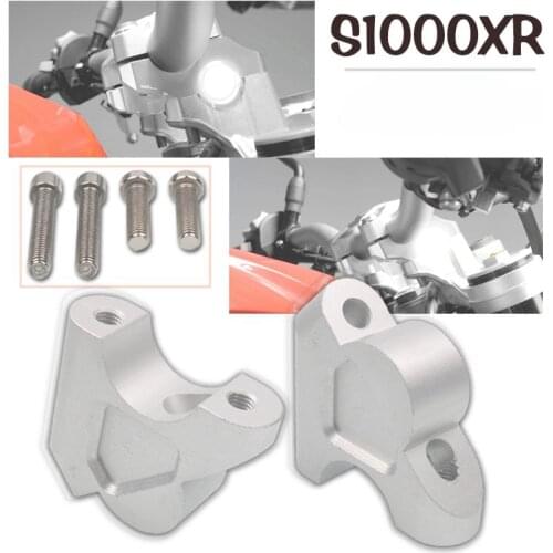 For BMW S1000XR S1000 XR S 1000XR 2015 2016 2017 2018 Motorcycle Accessories Handlebar Riser Drag Handle Bar Clamp Extend Adapte