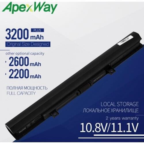 ApexWay 14.4V 4Cells PA5185U L50-B C55-B5200 PA5185U-1BRS laptop battery for Toshiba Satellite C50-B-14D L55-B5267 PA5186U-1BRS
