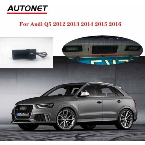 Autonet Rear View Camera For Audi Q5 2012 2013 2014 2015 2016 Backup Camera Instead Original Factory Trunk Handle Camera HD CCD
