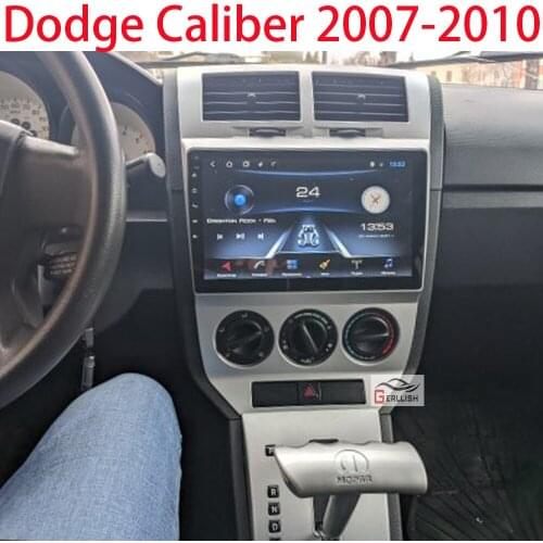 For Dodge Caliber 2007 - 2010 Radio 1 Din Android Autoradio Car Play Stereo Audio Apple Carplay Wireless Auto 1Din Multimedia