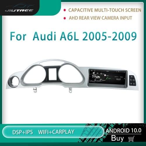Android car radio audio player for Audi A6L 2005-2009 car multimedia player GPS navigation DVD player video player