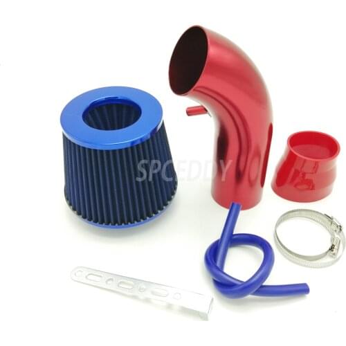 Car Air Intake System Air Filter Intake Kit 76mm 3inch High Flow Racing Sport Cold Air Intake Kit Universal For Car