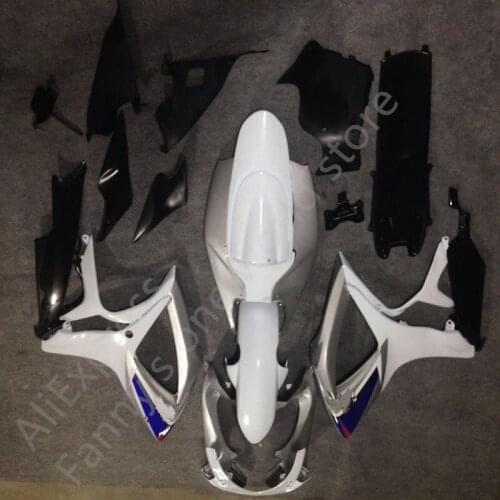 White Black blue Injection Fairing set for SUZUKI K6 GSXR 600 750 2006 2007 ABS motorcycle fairing GSXR750 GSXR600 06 07 Fairing