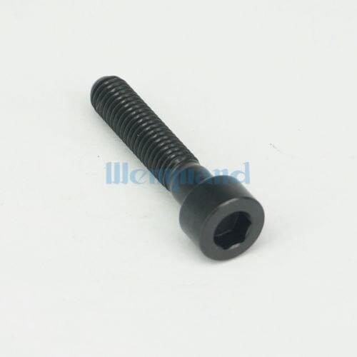 LOT 4 M6 x 30mm Black TC4 GR5 Titanium Alloy Allen Hex Screw Column Head Bolts For Bicycle