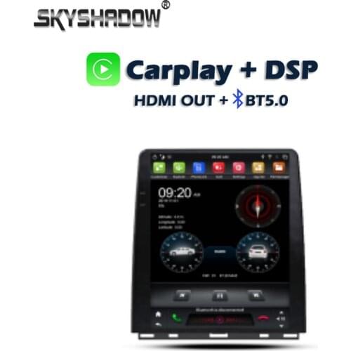Carplay Tesla Car DVD Player PX6 DSP IPS Android 9.0 4G +64GB LTE Bluetooth 5.0 Wifi GPS RDS Auto Radio For Renault CLIO 5 2020