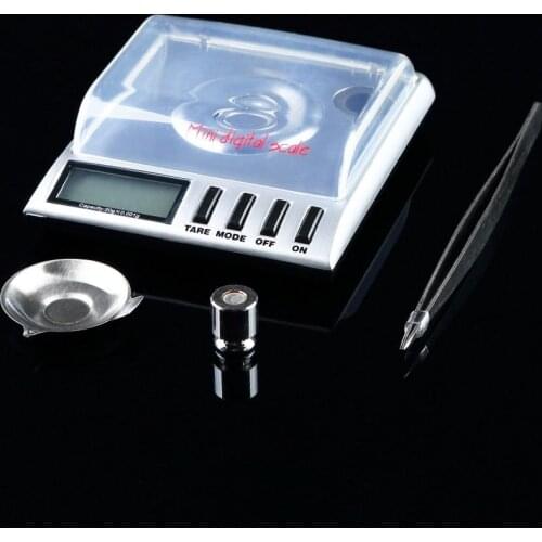 0.001g/20g Digital Pocket Scale Mini Size Digital LCD Balance Weight Milligram Pocket Jewelry Diamond Scale remote control