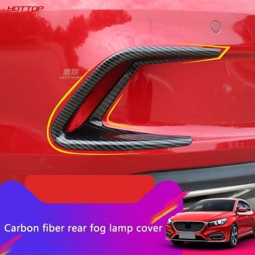 For Mg6 2017 2018 2019 2020 Rear Fog Shade Modified Cornerite Decorative Rear Fog Lamp Frame Anti-Hanging