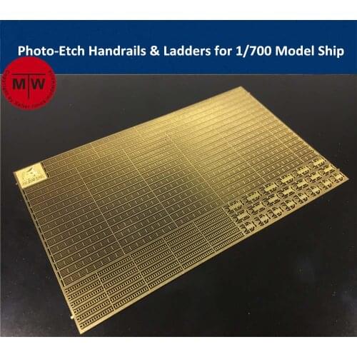 Photo-Etched PE Handrail & Ladder for 1/700 Scale Model Ship Kit CYPE005