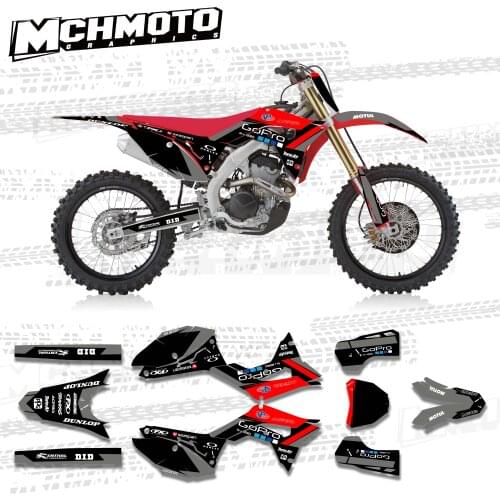 MCHMFG Graphics Kit for Honda CRF 250 450 2017 2018 2019 2020 Motocross Decals