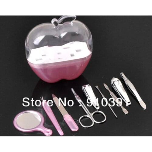 GOOD quality Retail pack 9pcs/set,9 in 1 manicure set as nails care suit for beauty goods as makeup device