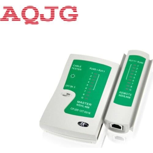 RJ45 RJ11 RJ12 CAT5 UTP LAN Cable Tester Networking Tool Wholesale Retail Professional Network Cable Tester