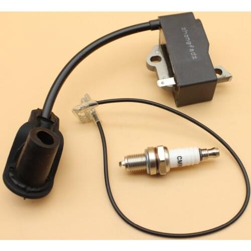 Ignition Coil Spark Plug Kit For STIHL BR500 BR550 BR600 BR 500 550 600 Backpack Leaf Blower Parts 42824001305, 4282 400 1305