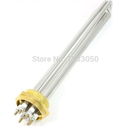 AC 380V 9000W Stainless Steel Water Boil Tubular Bundle Heating Heater