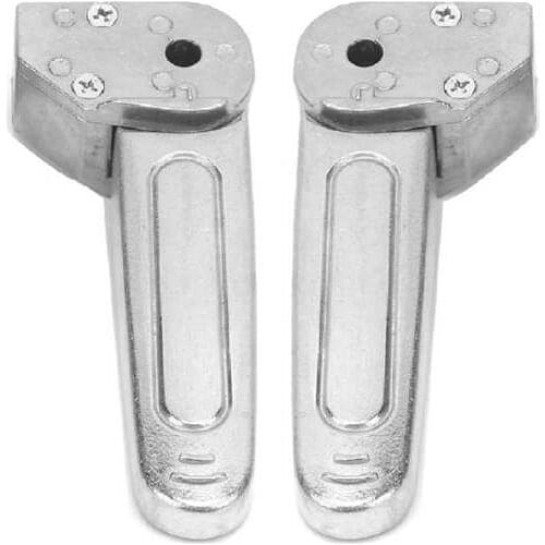 Foot Pegs Foot Rest Foot Pegs Pedal Automatic Retractable Aluminum Alloy Footrests Universal Motorcycle Parts Foot Replacement