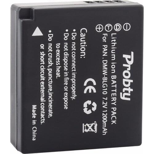 Probty DMW-BLG10 DMW BLG10 Battery for Panasonic Lumix DMC-ZS60 DMC-ZS100 DMC-GX7 DMC-LX100 DMC-GF3 DMC-GF5 DMC-GF6 DMC-GX85