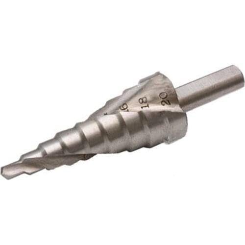 1pc 4-12/20/32mm HSS Spiral Grooved Center Drill Bit Solid Carbide Mini Drill Accessories Titanium Step Cone Drill Bit