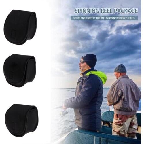 Fishing Reel Bag Protective Case Cover for Drum/Spinning/Raft Reel Pouch Cover 54DE