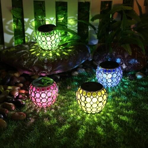 Solar Light LED Hanging Lantern Projection Lamp Outdoor Waterproof Garden Peacock Light Landscape Decoration Colorful Lamp