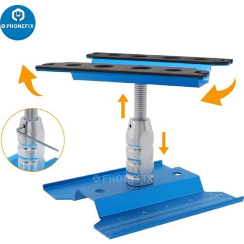 Aluminum RC Car Work Stand Repair Workstation Adjustable Assembly Platform for 1/10 1/8 RC Car Truck Buggy Crawler Drift