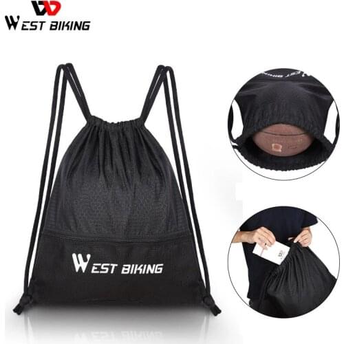 WEST BIKING 15L Bicycle Bags Waterproof Bundle Pocket Shoulder Rope Bag Gym Camping Hiking Cycling Backpack Triangle Bag