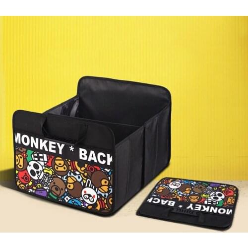 Foldable Car Trunk Storage Box Multifunction Auto Interior Accessories Sundries Organize Package Tools Drinks Snack Arrange Case