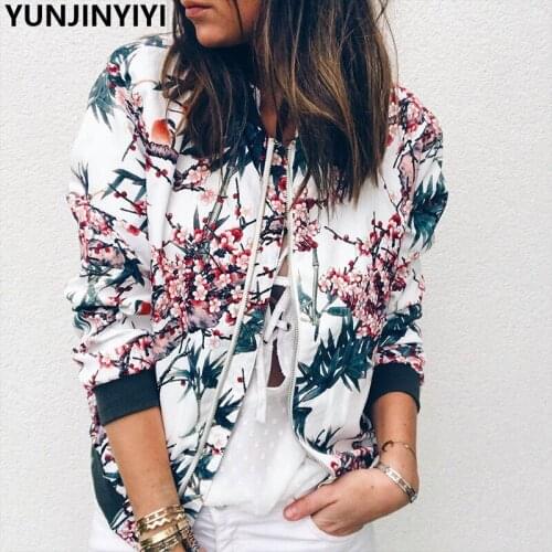 YUNJINYIYI Women's Bomber Jackets
