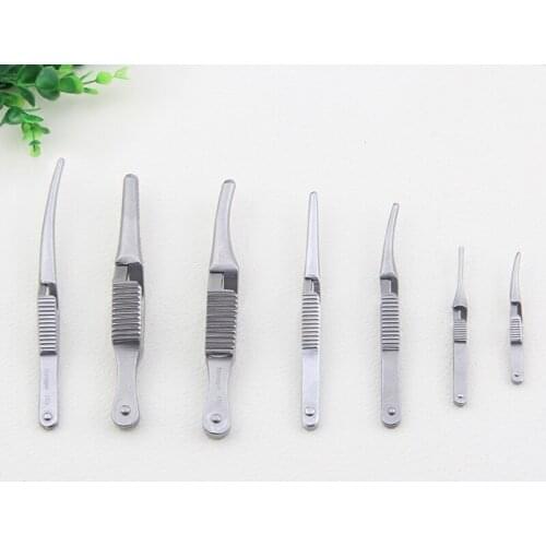 Arterial blood vessel clip hemostatic device stainless steel closure device temporary blocking clip venous cross hemostatic clip