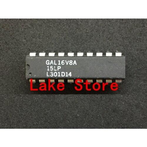10 unids/lote GAL16V8A-15LP GAL16V8A-25LP GAL16V8A-25QP GAL16V8A-15QP GAL16V8 DIP GAL16V8A