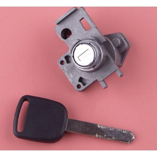 72185-TA0-A01 Car Front Left Door Lock with 1 Key Cylinder Core Fit for Honda Accord 2008 2009 2010 2011 2012 Accessories