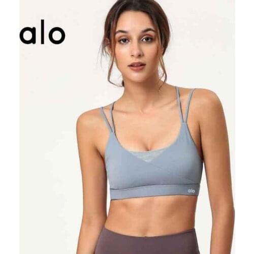 Alo Yoga Celebrity 1936 Summer Sports Fitness Womens Yoga Mat Underwear Bra New 2020 /30