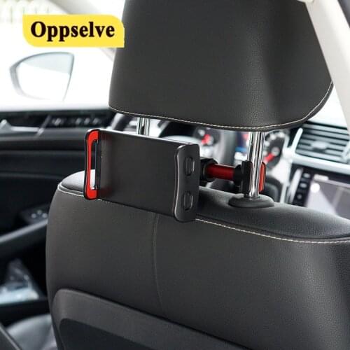 Car Back Seat Headrest Mount Holder Stand Flexible 360 Degree Rotating for iPad iPhone Car Mobile Phone Holder Tablet Back Stand