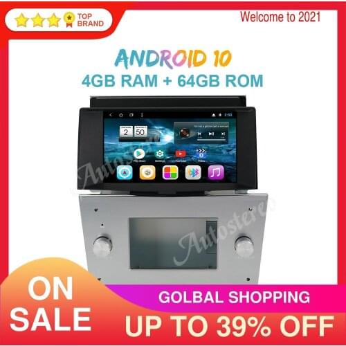 Android 10.0 4GB+64GB Car Radio GPS Navigation for Opel Astra H 2006-2012 Head Unit Radio Recorder Multimedia Player WIFI ISP