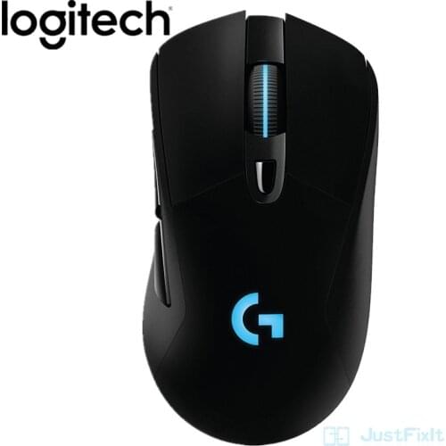 Refurbished Original Logitech G403 2.4GHZ wireless Gaming Mouse 12000DPI RGB Weightable Ergonomics Prodigy Wired