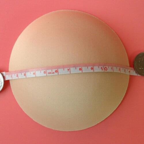 1pair Thick Sponge Chest Cushion Round Removeable Bra Women Up Breast Cups Pads Accessories Sports Inserts Push Swimsuit Pa P9Y1