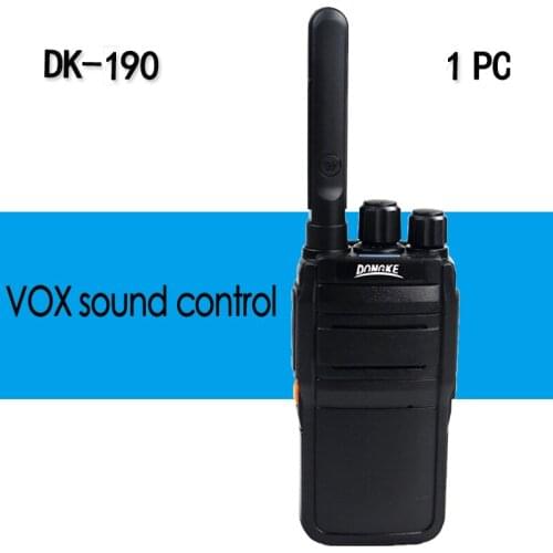 DONGKE 190 Professional Walkie Talkie Two-Way Radio Station Transceiver Two Way Radio Communicator talkie-walkie hf transceiver