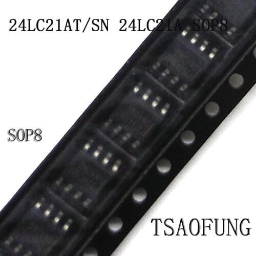 5Pieces 24LC21AT/SN 24LC21A SOP8 Integrated Circuits Electronic Components