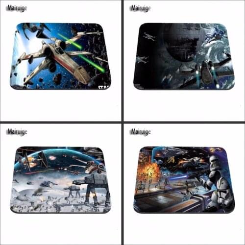 New High Quality Large Rubber x wing Rectangle Anti-Slip Laptop PC Mice Pad Mouse Mats 18*22cm and 25*29cm Or 25*20cm