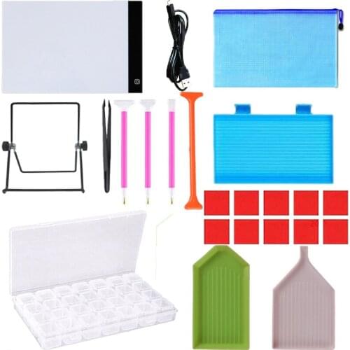 5D diy Diamond painting special production repair tool point drill diamond embroidery accessories box cross stitch tool home set