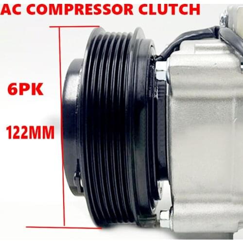 For car air conditioning compressor AC Pump ford SCAPE 2.3 MAZDA TRIBUTE 2.3L 4CYL F500LM3AA01 PV6 HCC HS18