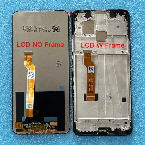 6.53" For Oppo F11 Pro LCD Display Screen Frame+Touch Panel Digitizer For Oppo F11Pro CPH1969 CPH2209 CPH1987 Assembly
