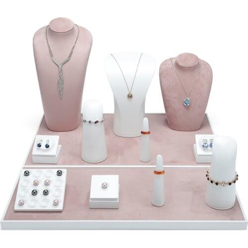 Resin paint jewelry jewelry display stand ring necklace bracelet bare stone jewelry display props can be customized