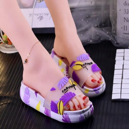Pantuflas Woman Slippers Platform Shoes Fashion Chunky Sandals Summer Shoes For Women 2021 New Casual Ladies Platform Slippers