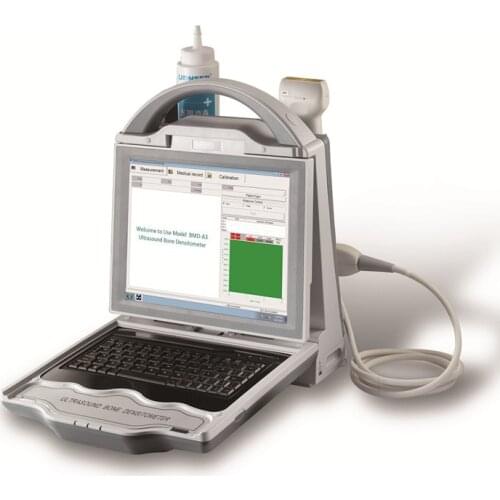 Ultrasound bone densitometer
