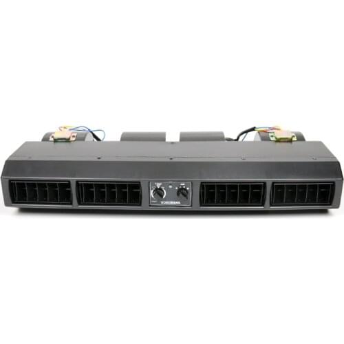 Universal 12V/24V Underdash A/C Air Conditioning Evaporator Assembly for Car Bus Heavy Duty Truck RV Caravan Motorhome Aircon