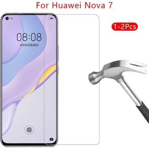 Protective glass for huawei nova 7 screen protector tempered glas on nova7 5g film huawey huwei hawei huawe huawai huawi hawawi